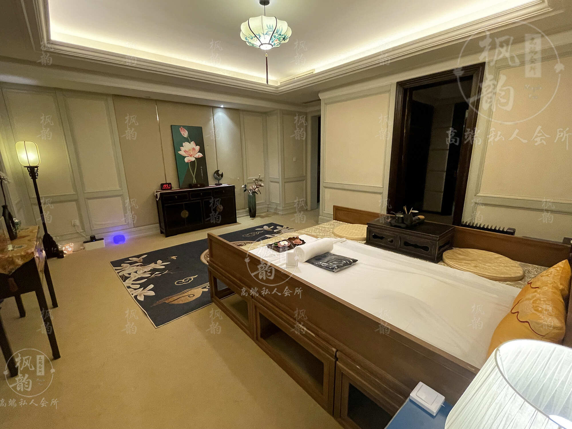 赣州天津渔阳鼓楼人气优选沐足会馆房间也很干净，舒适的spa体验